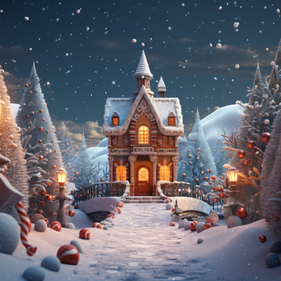 dream house illustration